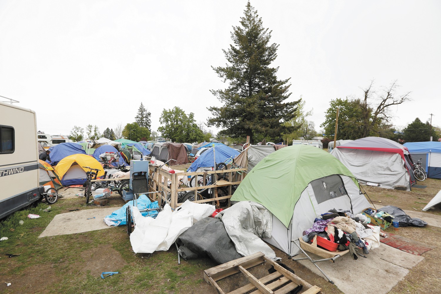 There's more than one way to clear a homeless encampment - Evergreen